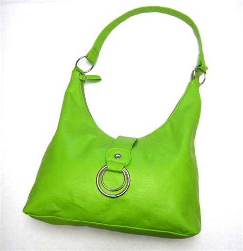 lime green handbags